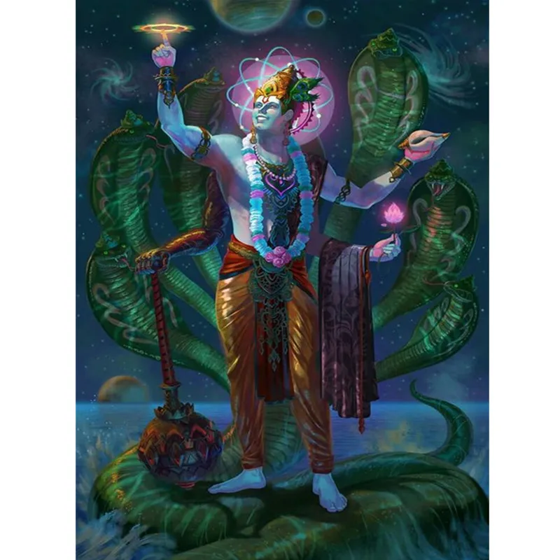 

3D Full Square Rubik Diamond painting Round Shiva painting mosaic Diamond Embroidery Sale Home decoration rhinestones pictures