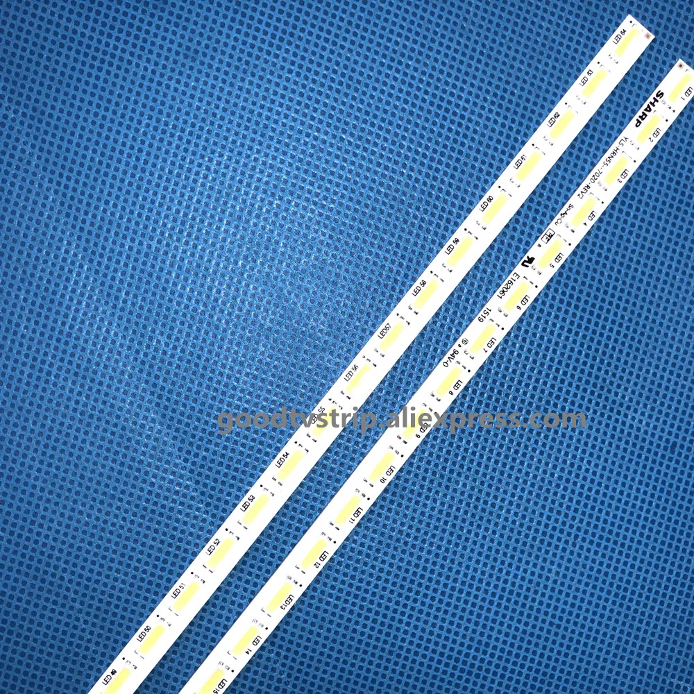 597 мм светодиодный фонарь с подсветкой 64 s для So ny Sharp KD 55X8500D YLS_HRN55_7020_REV2 E162061 55