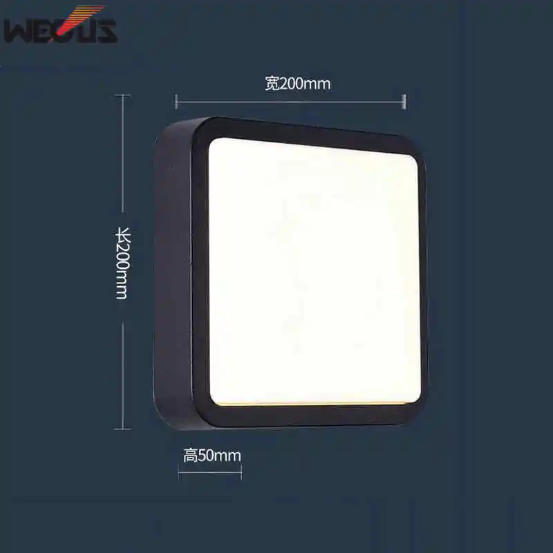  (WECUS) Outdoor Moisture/Anti-mosquito Ceiling Light LED Villa Courtyard Corridor/Balcony/Aisle/Bat - 32993790124
