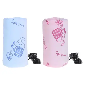 

Baby Bottle Thermal Bag USB Intelligent Constant Temperature Cartoon Print Cute Universal Portable Outdoor Travel Bags