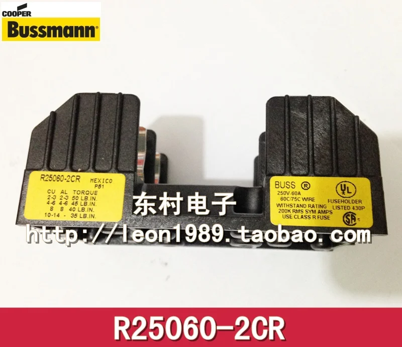 

US BUSSMANN fuse holder R25060-1CR R25060-2CR R25060-3CR