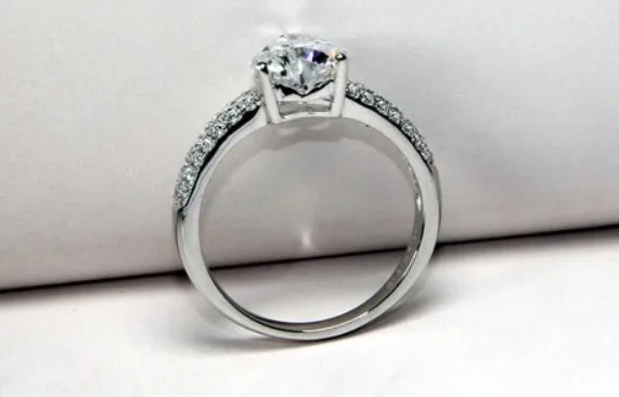 Любовь кольцо День Святого Валентина кольцо Для женщин Ювелирные изделия свадебное
