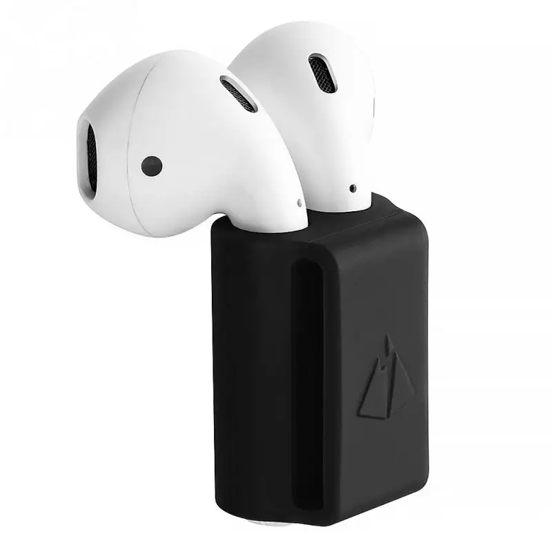 Гарнитура против потери силиконовый чехол-подставка для AirPods для Apple, коробка для хранения гарнитуры, защитные аксессуары для наушников