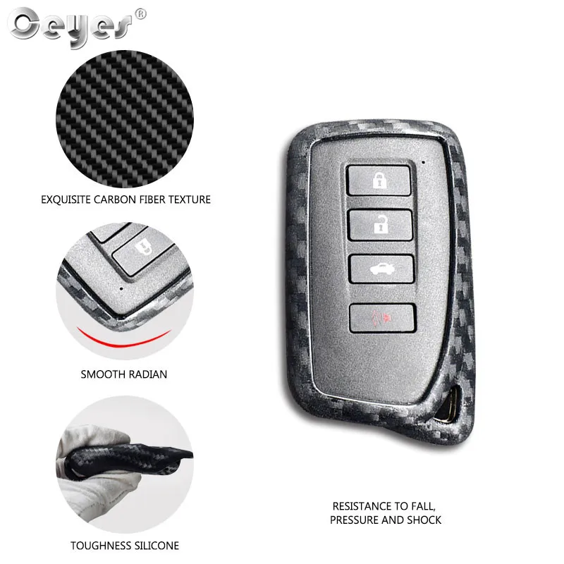 Carbon fiber key cover for LEXUS (2)