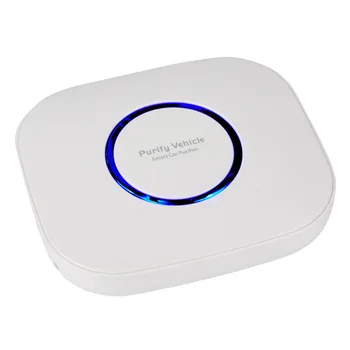 

Smart Car Air Purifier Portable Auto Air Freshener Ionizer Oxygen Bar Cigarette Smoke Odor Smell Eliminator White/Black
