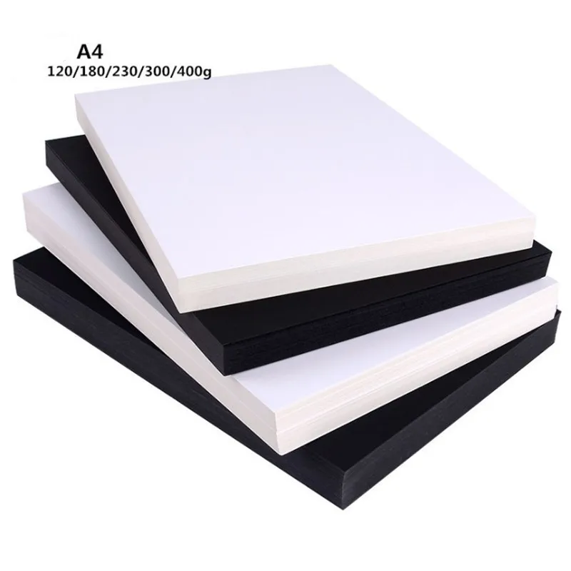 Download Aliexpress.com : Buy 300gsm A4 size Vintage Blank Black ...
