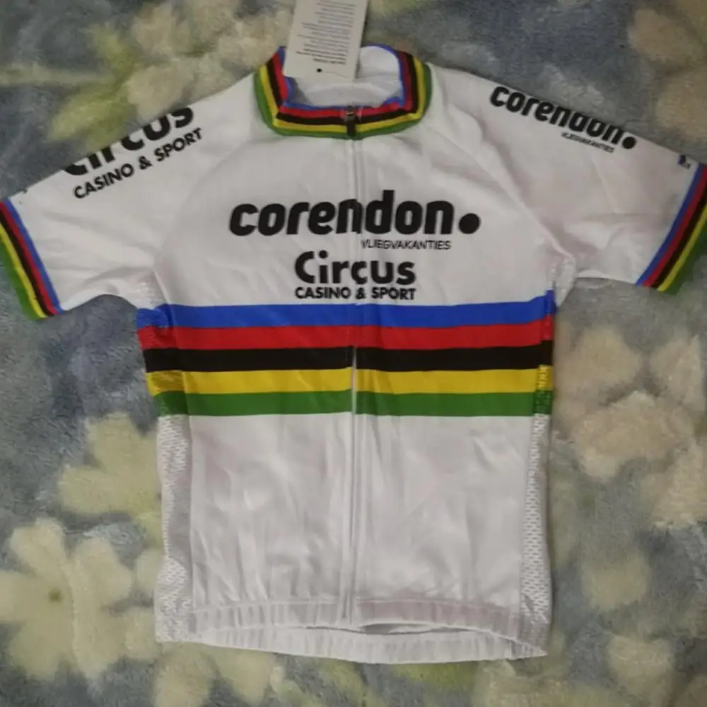 cyclo-cross чемпион мира Mathieu велосипедная майка дышащий MTB быстросохнущая велосипедная одежда Ropa ciclismo только - Цвет: jersey
