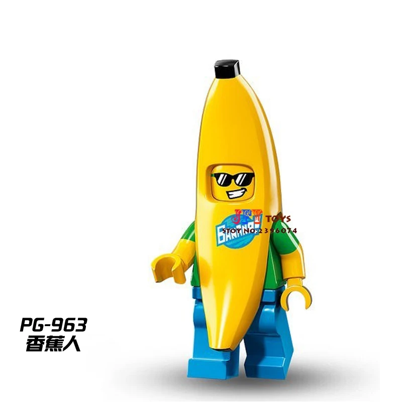 Single Sale star wars superhero Mr Banana Guy Collectible building