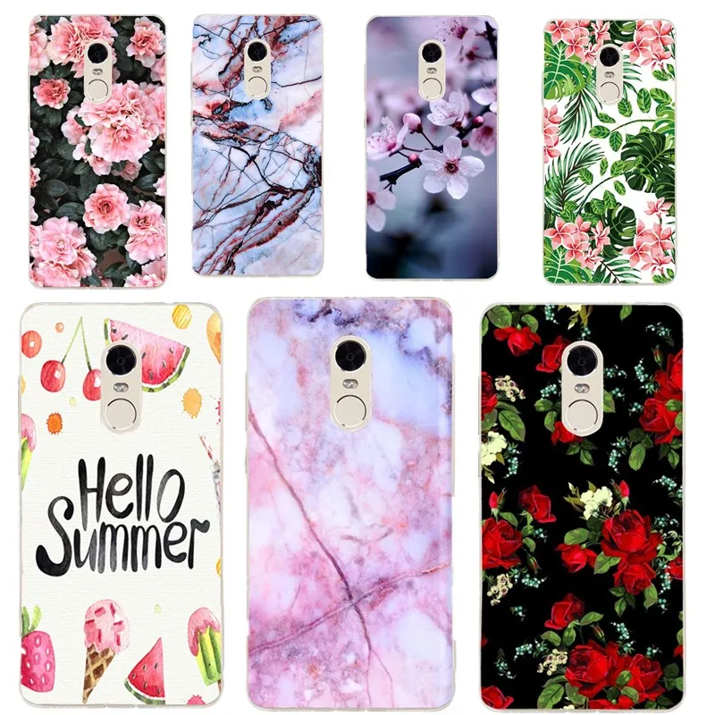 Case For xiaomi redmi 4X Soft luxury Cute Painting TPU slim back Cover for Xiaomi Redmi 4A Note 4 Pro Capas |