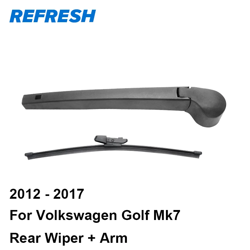 REFRESH Rear Wiper Arm & Blade for Volkswagen Golf Mk7 Hatchback