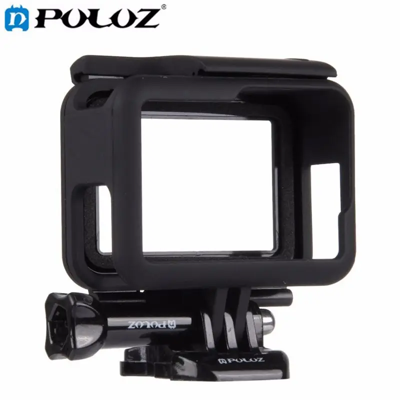 PULUZ для GoPro аксессуары корпус из АБС-пластика оболочка защитный чехол клетка с пьедесталом и Длинный Винт для GoPro HERO5