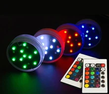 (12pieces/lot) Waterproof LED Mini Party Lights for Lanterns,Hookah, Floral Light Wedding Centerpiece Shisha Glass Vases