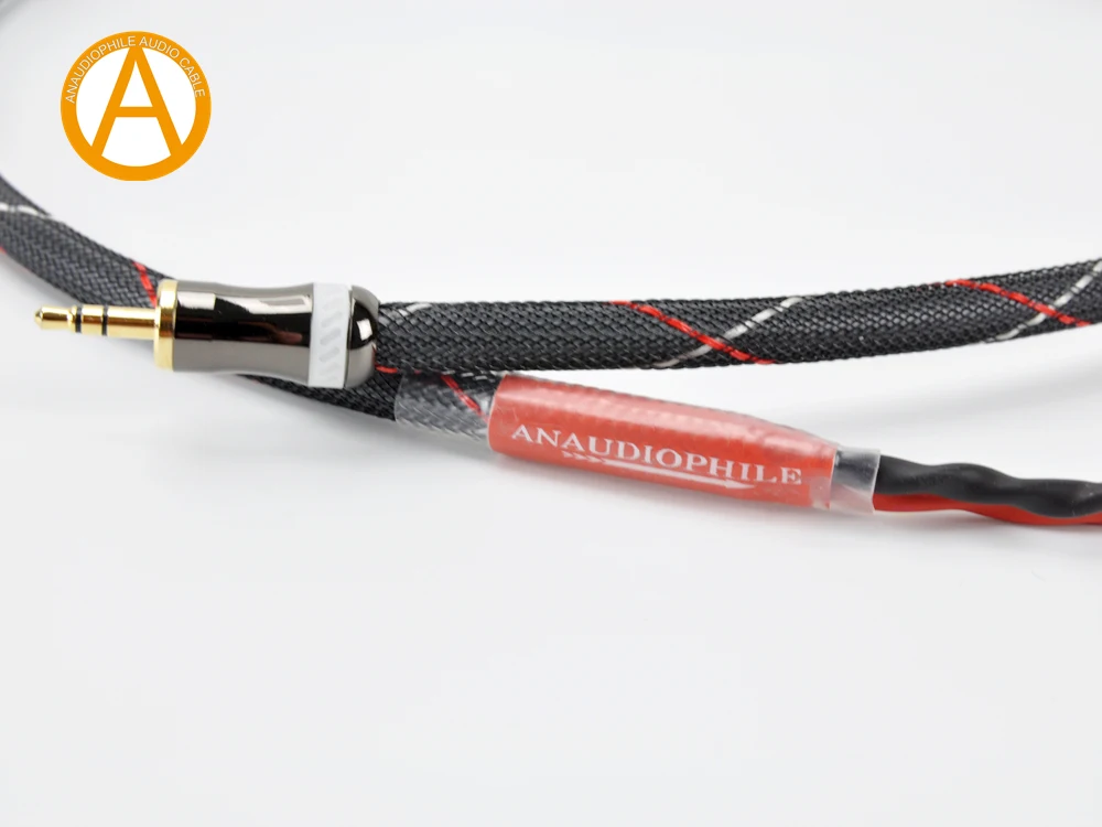 ANAUDIOPHILE 3 5mm Jack To RCA Interconnect Cable PC Laptop Audio Music Player Mobile Phone 3 5mm Headphone Jack To RCA Cable
