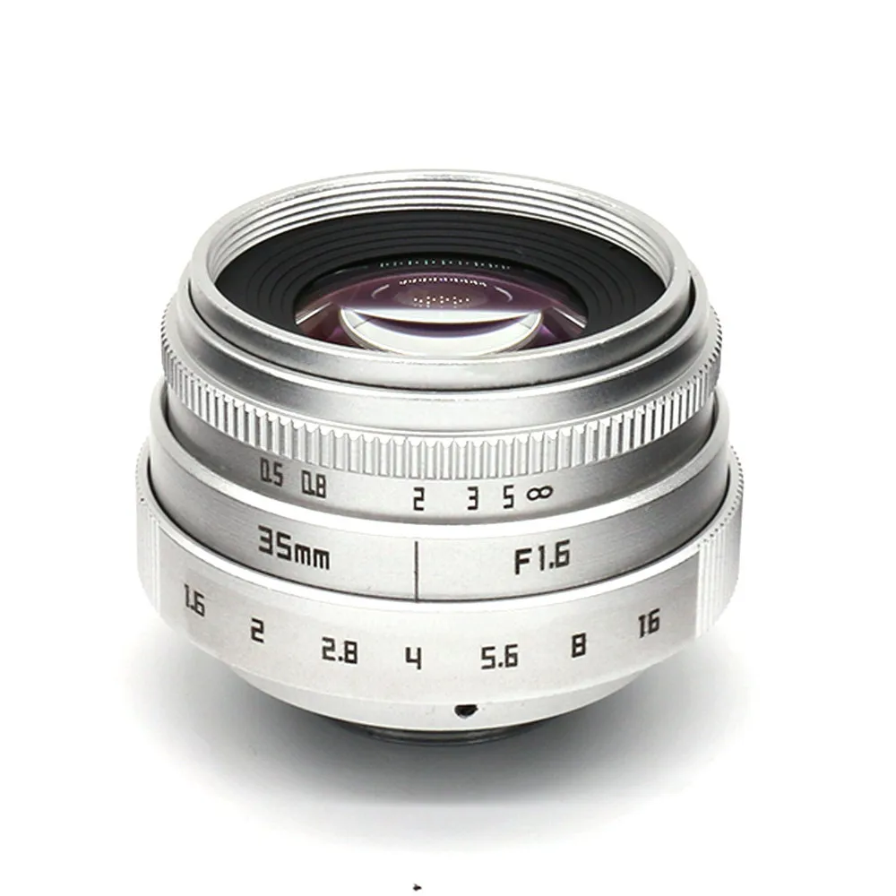 Фуцзянь 35 мм f1.6 C крепление CCTV объектив камеры II для Fujifilm FX NEX Micro 4/3 EOS M SLV