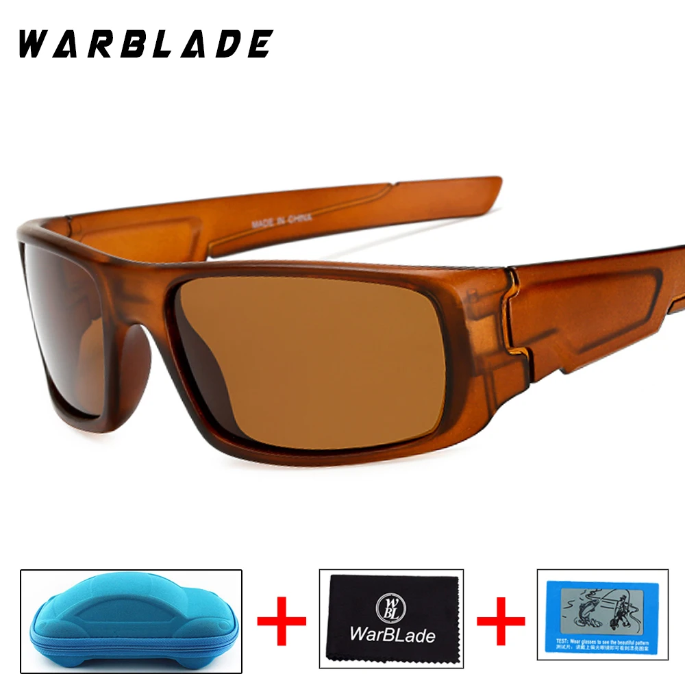 Новинка, поляризационные солнцезащитные очки для мужчин, фирменный дизайн, солнцезащитные очки для мужчин, защитные очки для рыбалки, UV400, очки с коробкой