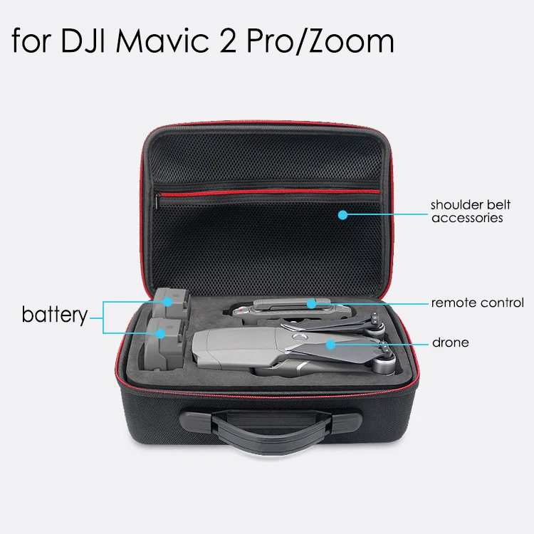 Mavic 2 Pro/Zoom Hardshell портативный чехол для переноски водонепроницаемый аккумулятор Защитный чехол для хранения Коробка для DJI Mavic 2 аксессуар для дрона