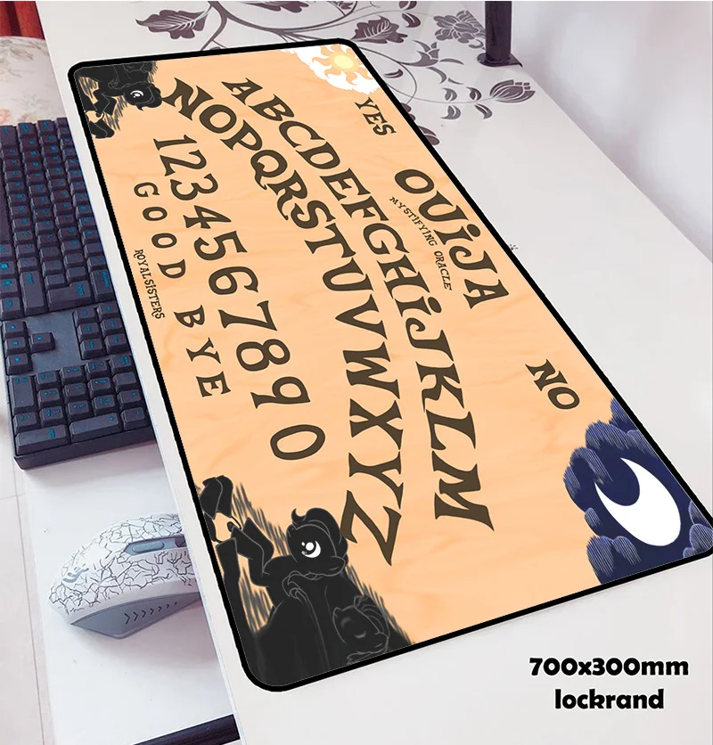 Ouija доска коврик для мыши 700x300x3 мм коврик мышь Notbook компьютер padmouse объемный рисунок игровой геймер клавиатура коврики