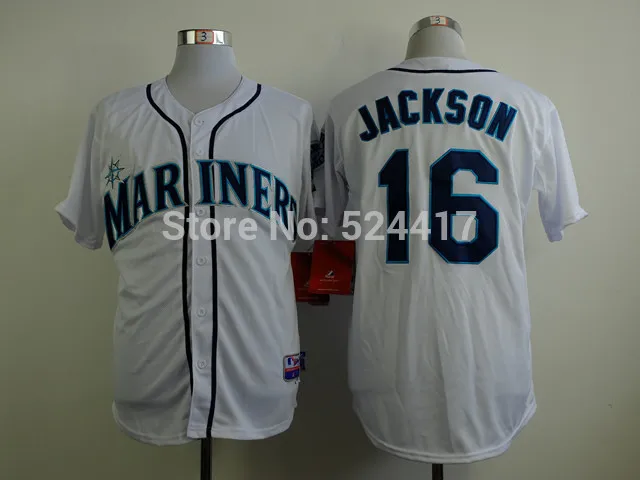 2015 Seattle Mariners Jerseys #16 Austin Jackson Jersey Baseball Stitched Name Lettering | Спорт и развлечения