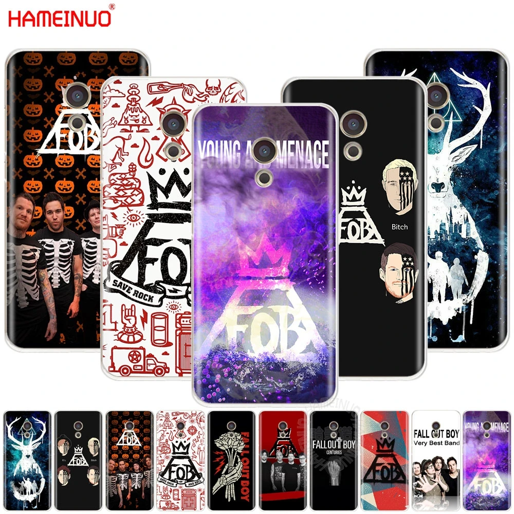 

HAMEINUO Fall Out Boy Cover phone Case for Meizu M6 M5 M5S M2 M3 M3S MX4 MX5 MX6 PRO 6 5 U10 U20 note plus