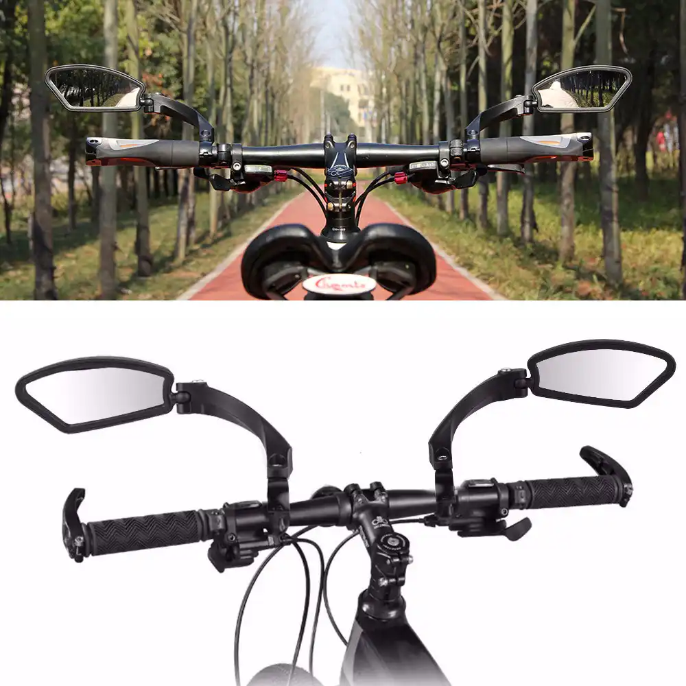 Bicycle Back Mirror 360 Degree ​​Adjustable Bike Rearview Mirror Bicycle Accessory for Most Handlebars