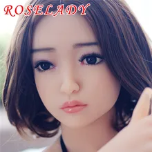 NEW 158cm Top quality oral vagina anal sex doll full silicone, japanese lifelike love doll, silicone adult sex dolls with tongue