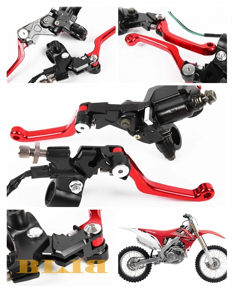 Рычаги сцепления тормозного цилиндра 7/8 дюйма для Honda XR400 XR250 MO XR230 MOTARD CRM250R AR CRF150R