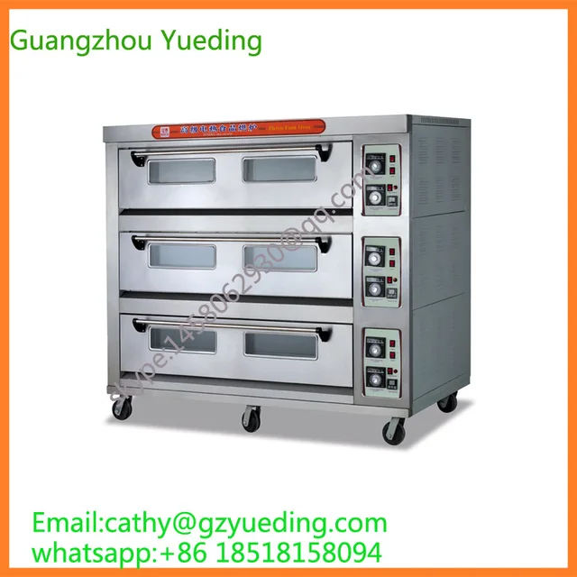 Commercial Automatic Bakery Electric Bread Baking Oven/bakery machinery