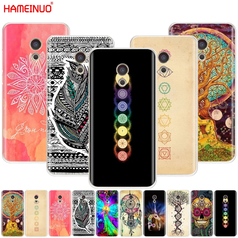 

HAMEINUO The mandala chakra Cover phone Case for Meizu M6 M5 M5S M2 M3 M3S MX4 MX5 MX6 PRO 6 5 U10 U20 note plus