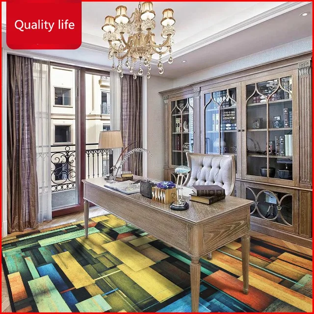 Aliexpress Large Delicate European Style Carpet Elegant Large Delicate European Style Carpet Elegant Geometric Patterning Rugs For Living Room Bedroom Free Shipping