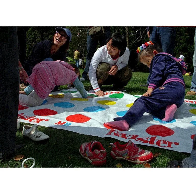 Забавная игра Twister для детей и семьи коврик перемещения тела настольная