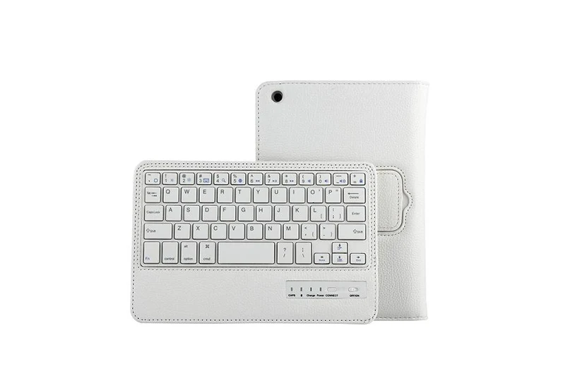Мягкий кожаный чехол личи со съемной беспроводной клавиатурой Bluetooth для samsung Galaxy Tab A 8,0 SM-P200 SM-P205 планшет+ ручка