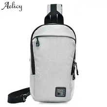 Aelicy модные курьерские Повседневное нагрудная сумка для путешествий через плечо из плотной ткани рюкзак Для мужчин, сумка на плечо многофункциональная маленькие дорожные сумки