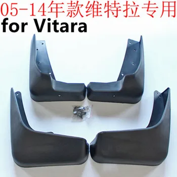 

High qualitycar Accessories plastic Mud Flaps Splash Guard Fender for 2005-2014 Suzuki Grand Vitara Car styling