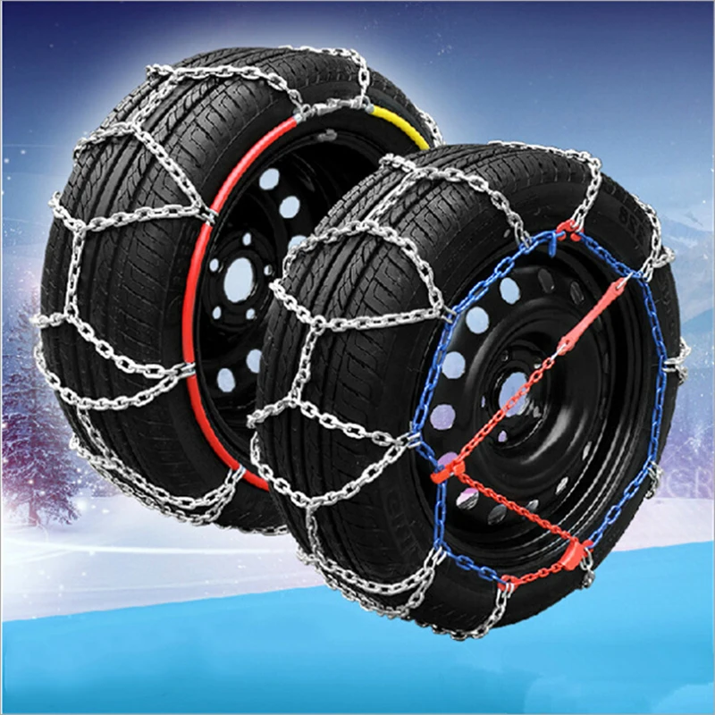 Snow Chain of Automobile Tires Titanium Alloy Cross country Coarse