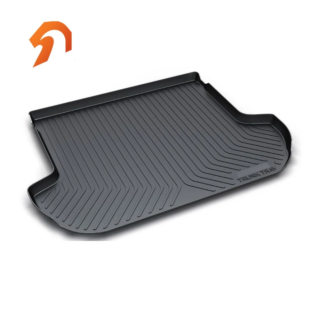 Rubber Rear Trunk Cover Cargo Liner Trunk Tray Floor Mat For SUBARU