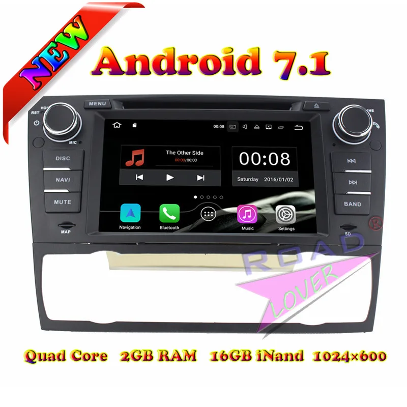 TOPNAVI 2G + 16GB Android 7 1 Автомобильный DVD плеер для 3 серии E90/E91/E92/E93 2006-2011 BMW авто GPS