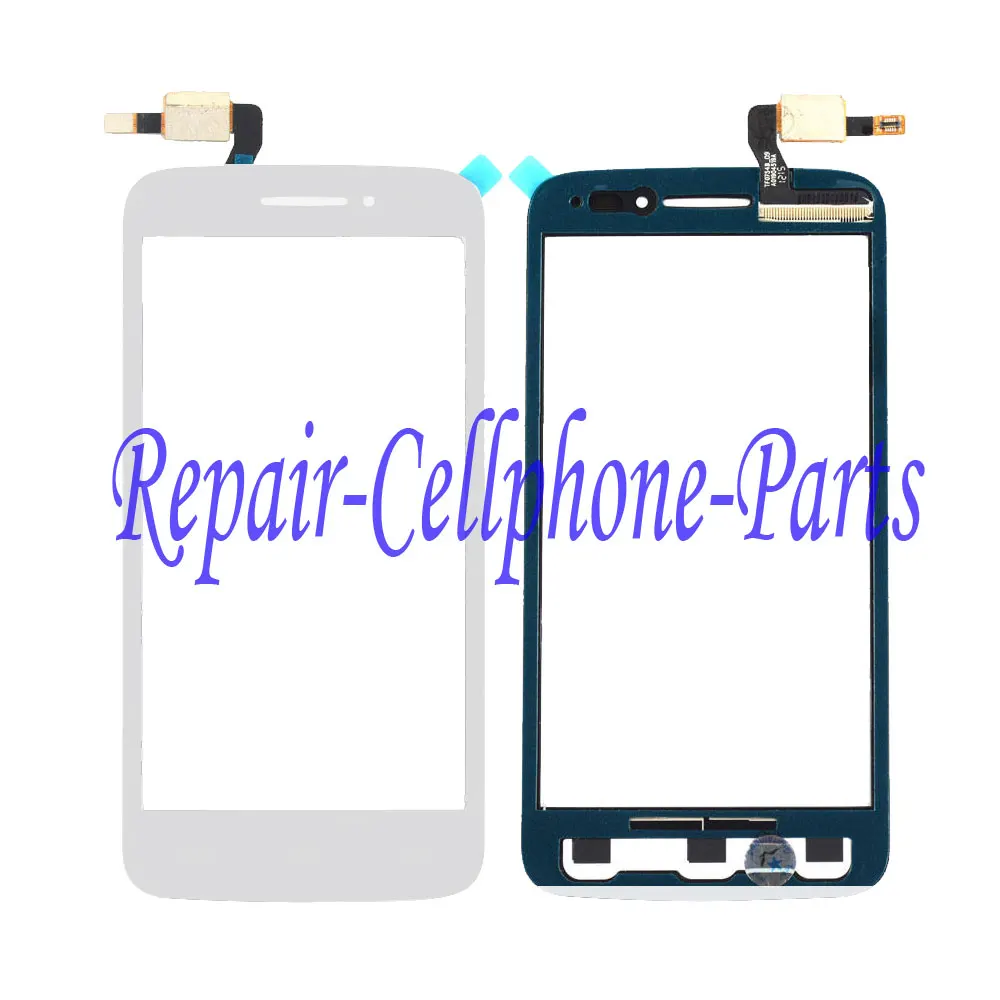 

White 4.5 inch Touch Screen Digitizer Glass For Alcatel One Touch Pop 2 OT5042 5042 5042D 5042X 5042W Free Shipping