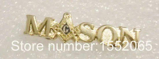 Review Factory Wholesale 1" Mason Lapel Pin Badge Emblem