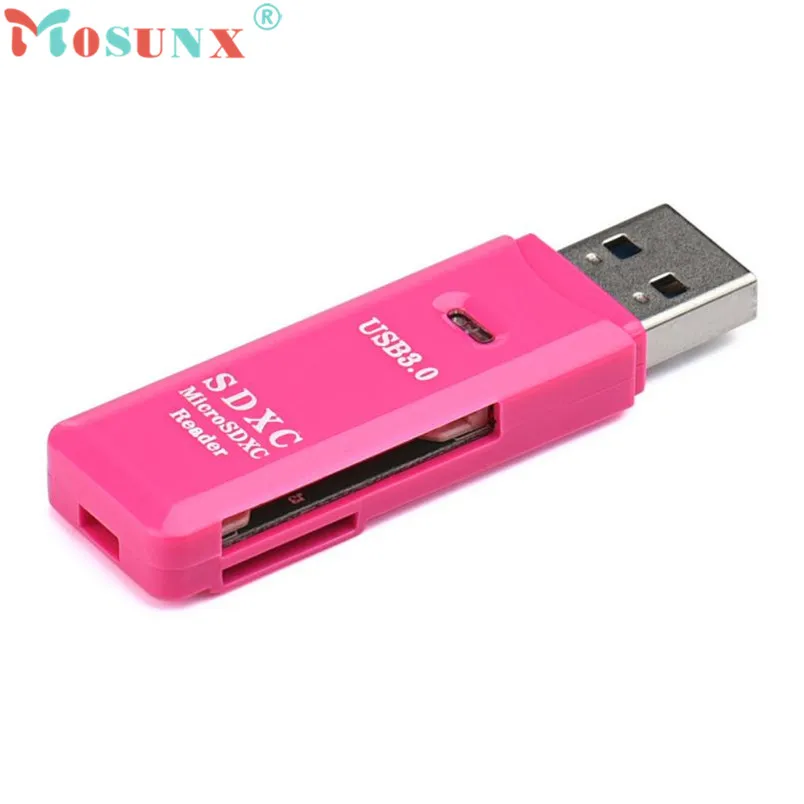 Надежный 2 в 1 USB 3.0 High Скорость Micro SD SDXC TF T-Flash чтения карт памяти адаптера