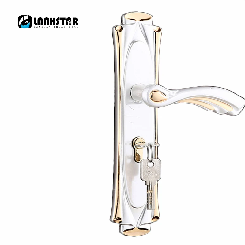 

Deluxe Room Door Lock High-grade Indoor High Strength Zinc Alloy Handle Locks Customized Wholesale A Grade Mechanical-lock