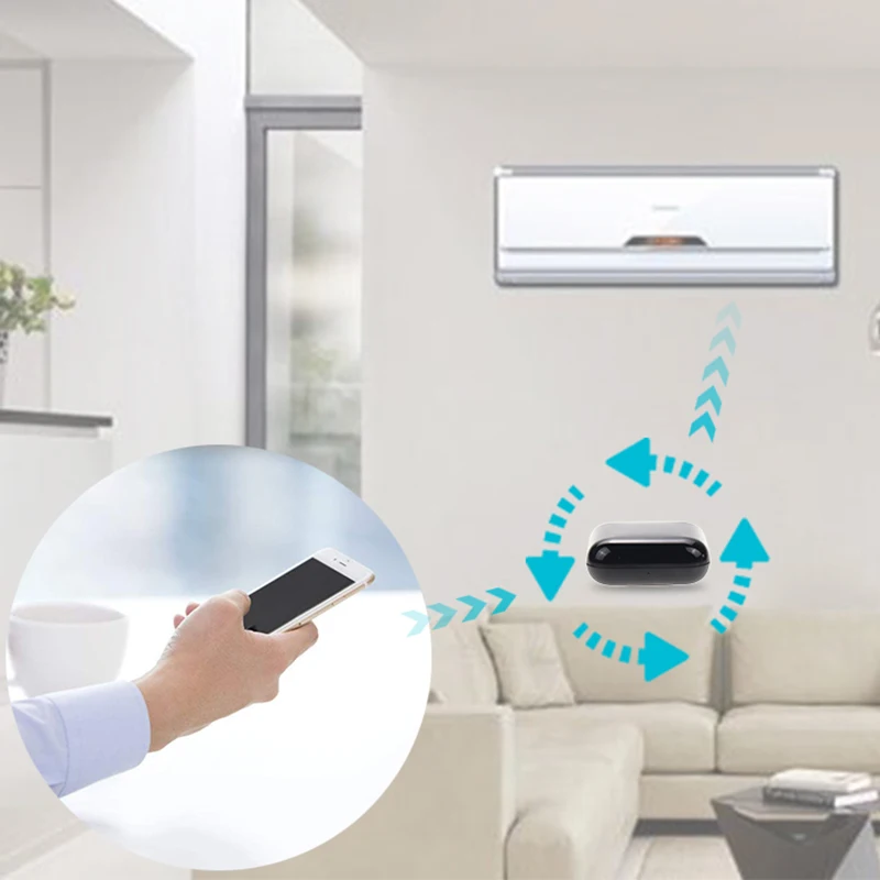 FrankEver WIFI Universal Smart Infrared Remote Control Smart Home Automation for Air Conditioner TV Set top box