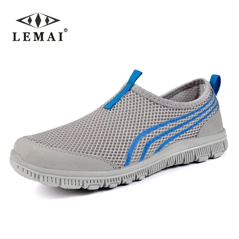 Cheap LEMAI 2019 NEW Fashion Men casual shoes, Men s flats Shoes men breathable lovers Casual Shoes size EUR35 46, 16Color
