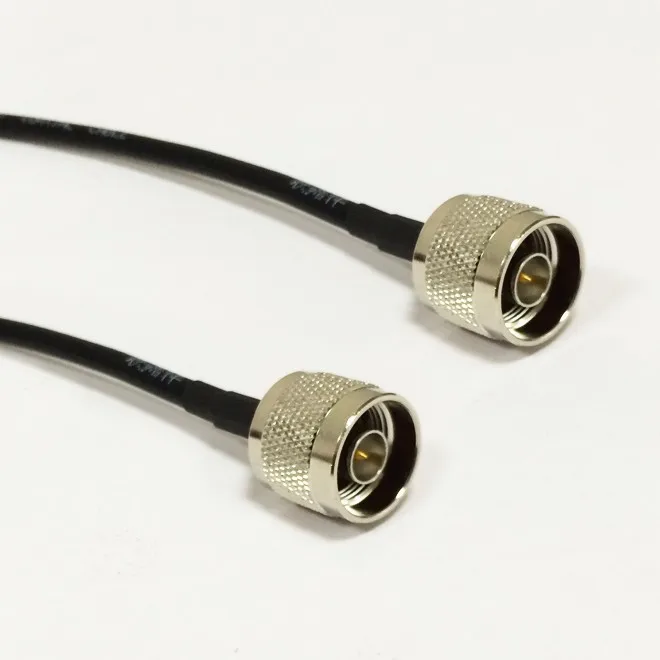 

N male switch N male plug RF jumper cable RG58 100cm for wifi antenna NEW wholesale