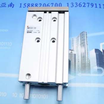 

MGPL20-100 MGPL20-125 MGPL20-200 MGPL20-250 MGPL20-300 MGPL20-350 MGPL20-400 SMC Thin type with guide rod triaxial cylinder
