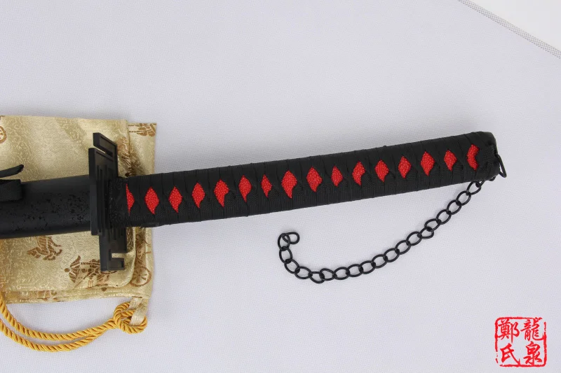 Бесплатная доставка 41 &quotIchigo Bankai Bleach аниме Tensa Zangetsu стальной самурайский меч Луны