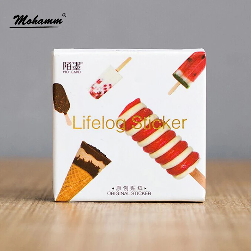 

45 Pcs/lot Cute Fruit Ice Cream Mini Paper Sticker Decoration Diy Ablum Diary Scrapbooking Label Sticker Kawaii Stationery