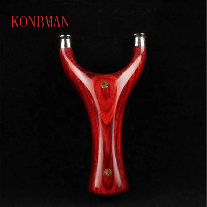 

Wood Hunting Slingshot Catapult Flat Rubber Band Outdoor Shooting Game Adult Collection Slingshots
