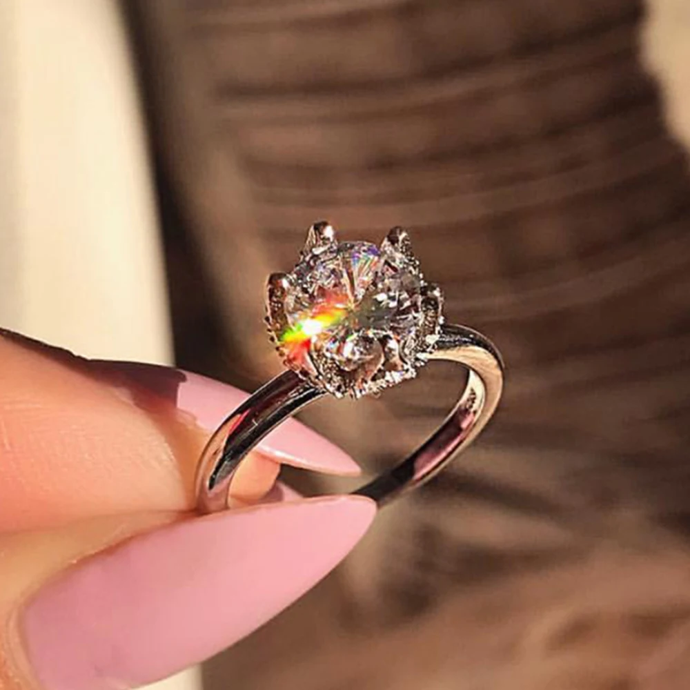 IPARAM-Romantic-Engagement-Zircon-Female-Ring-Fashion-Classic-Round-6-Claw-AAA-Zircon-Wedding-Ring-2019