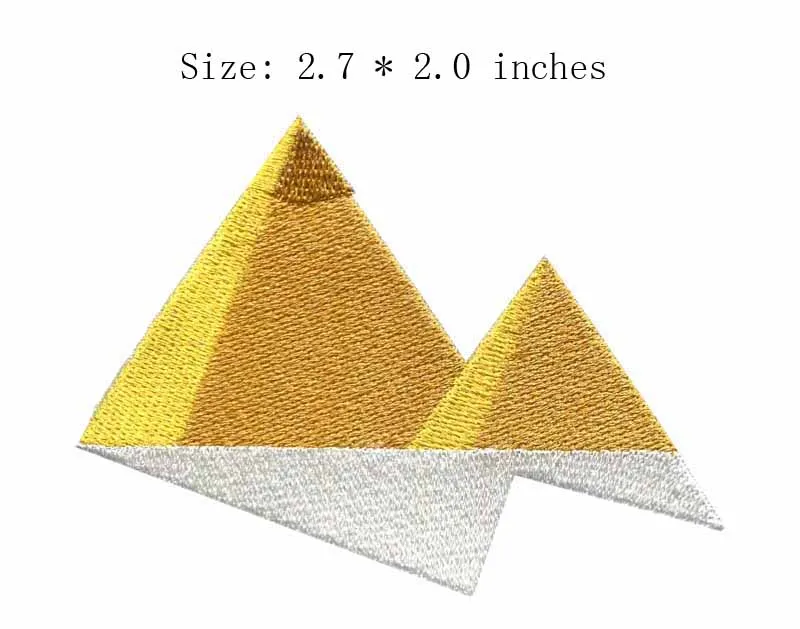 

Pyramid 2.7"wide embroidery for bordado da fita/bolso pajaros/remendos