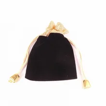 9,5*7 см вельветовые подарочные сумки для медальона с памятью 100 шт/партия BD-002